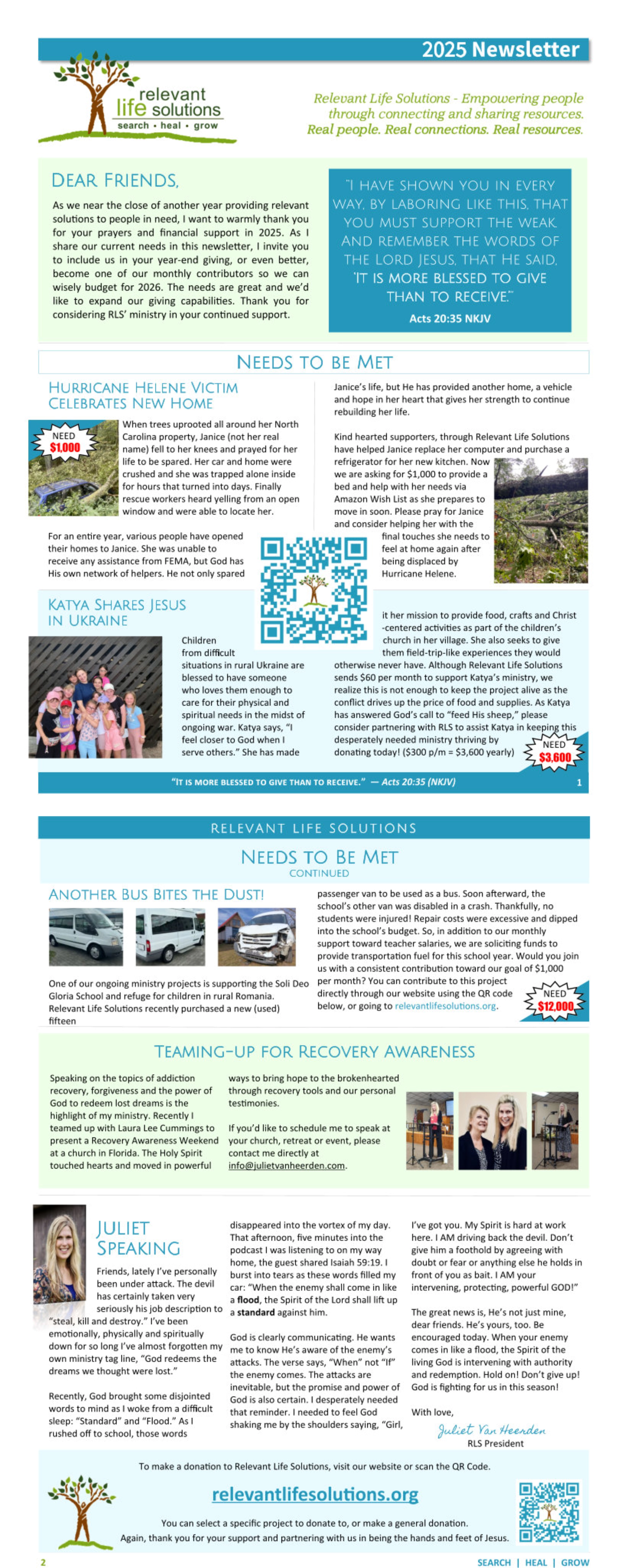 RLS Newsletter 2025